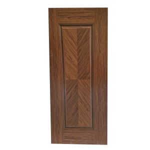 Single-leaf melamine door